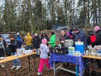 Vánoční nadílka v lesním divadle